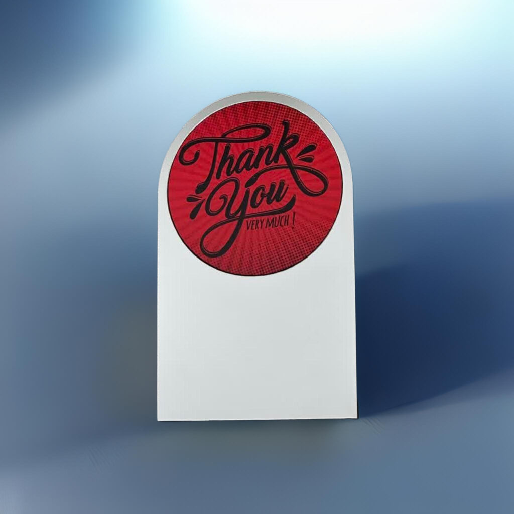 custom designed thankyou awards