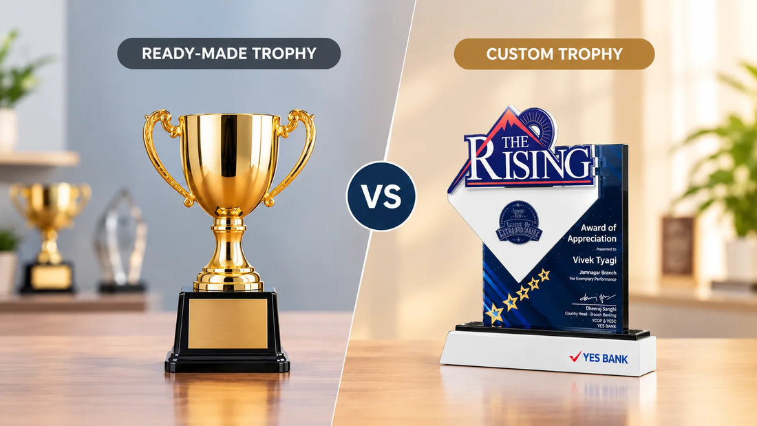 Custom Trophy vs Ready-Made Trophy What Is the Difference