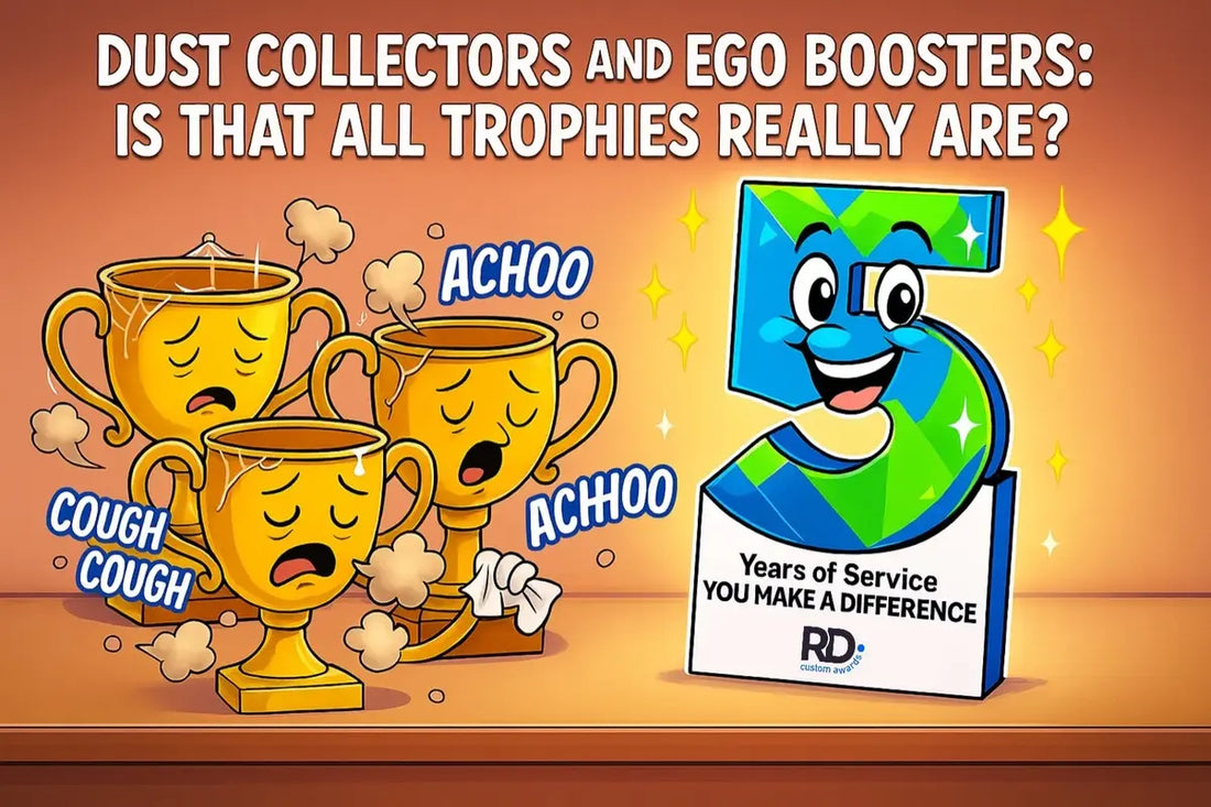 Dust collectors and ego boosters: Is that all the trophies are?