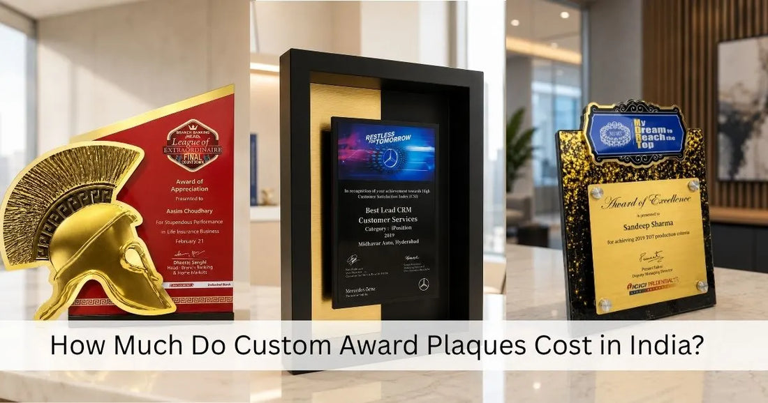 How Much Do Custom Award Plaques Cost in India?