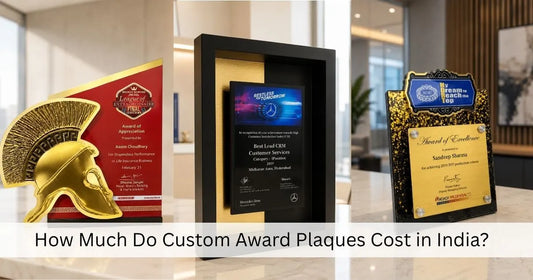 How Much Do Custom Award Plaques Cost in India?