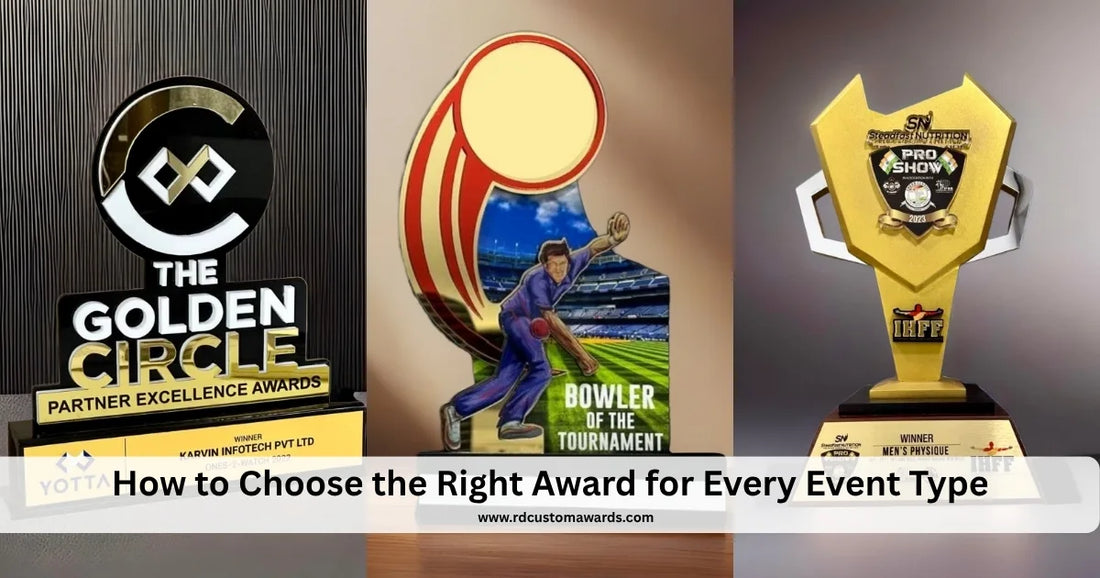 How to Choose the Right Award for Every Event Type