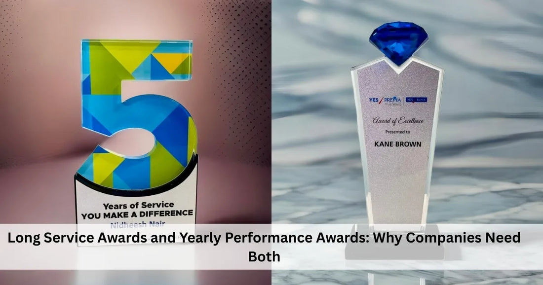 Long Service Awards and Yearly Performance Awards: Why Companies Need Both