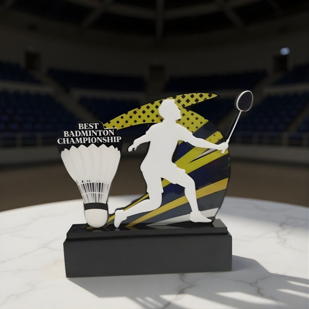 Badminton Tournament Winner Trophy