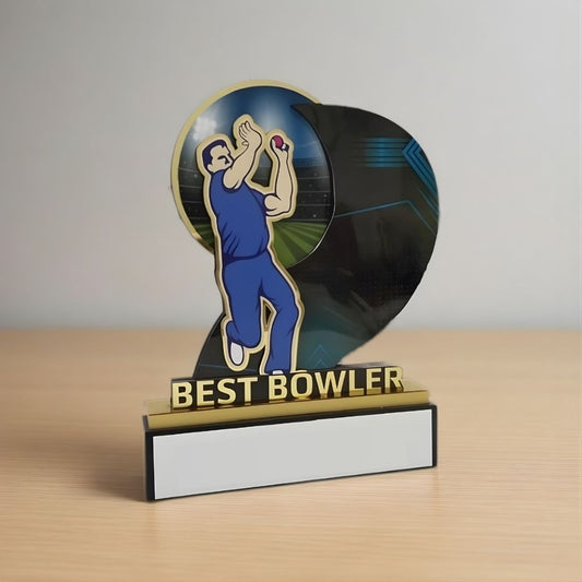Bowler of the Tournament Cricket Trophy