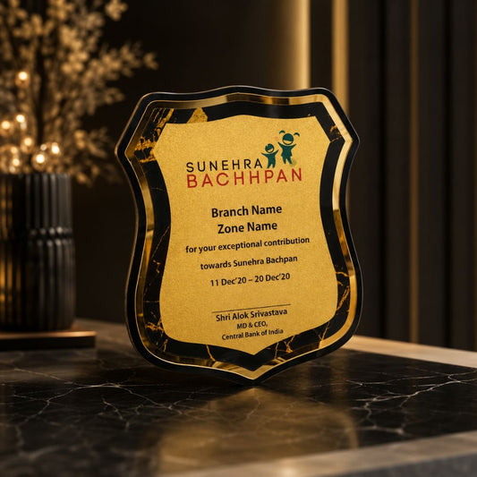 Heritage Shield Recognition Plaque