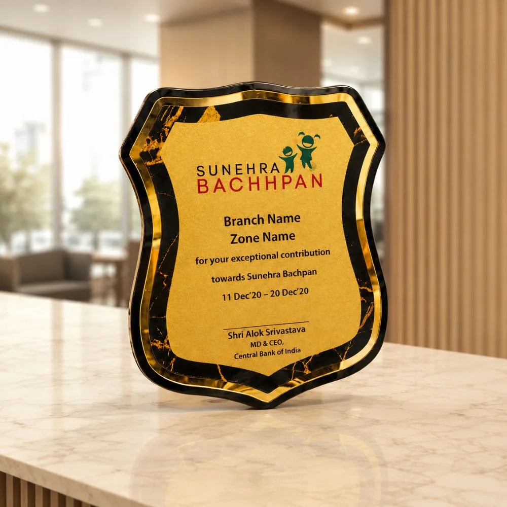 Heritage Shield Recognition Plaque
