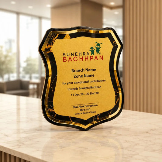 Heritage Shield Recognition Plaque