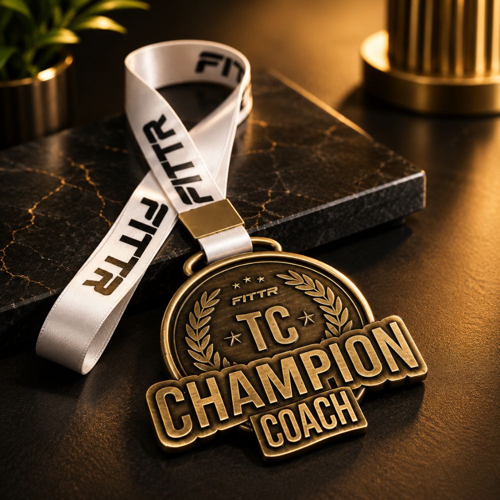 Premium Fitness Achievement Medal