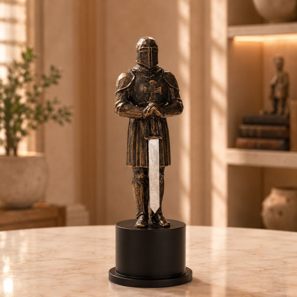 Premium Knight Warrior Recognition Trophy