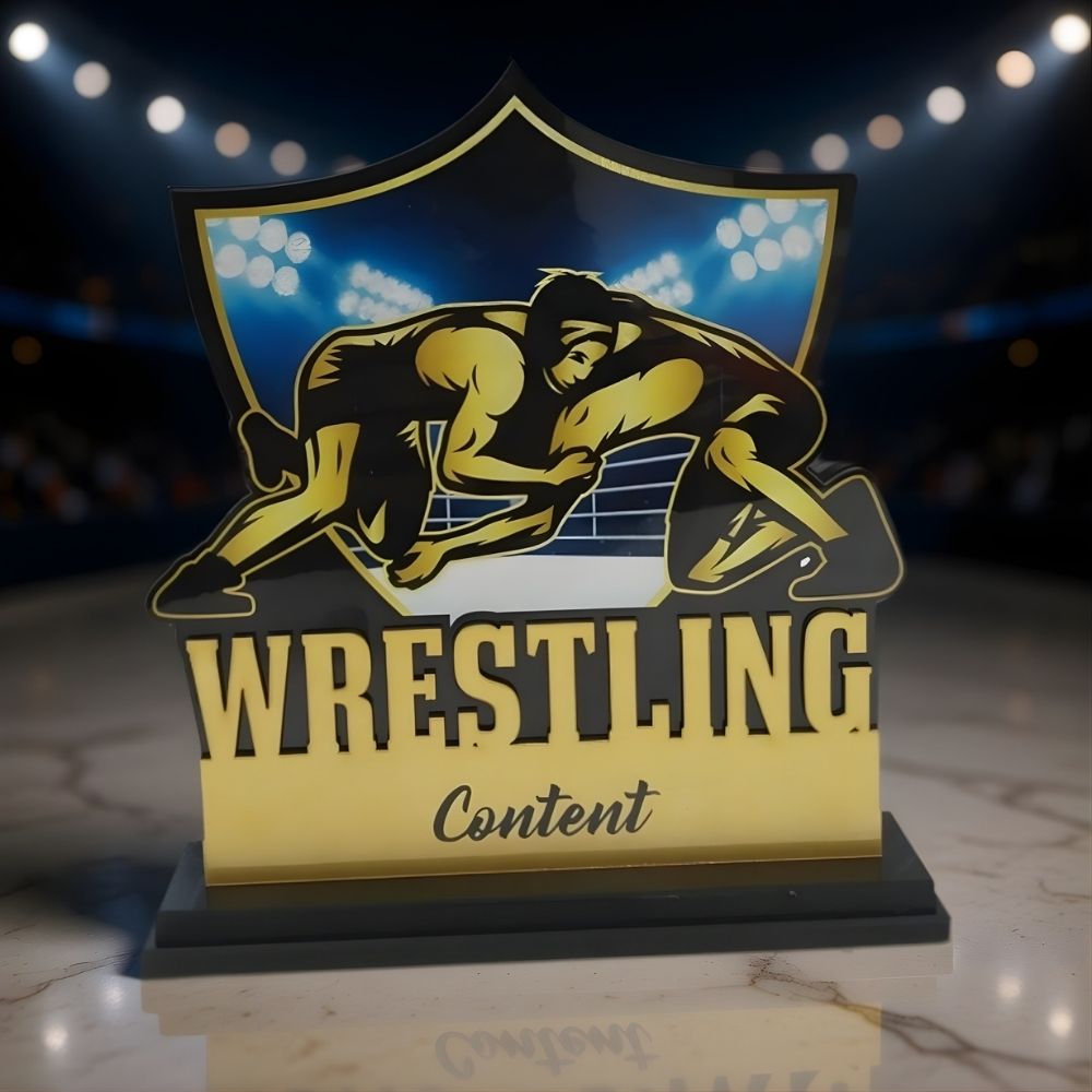 Professional Wrestling Championship Trophy
