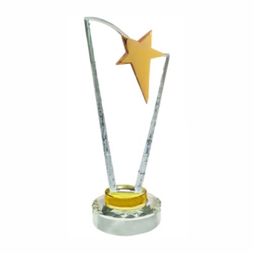 Multi Starrer Crystal Trophy 