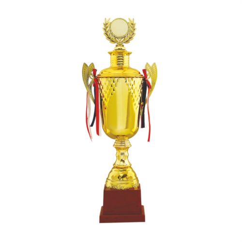 Fiber Cup Trophy with Badge 