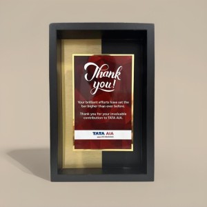 Corporate Thankyou Trophy