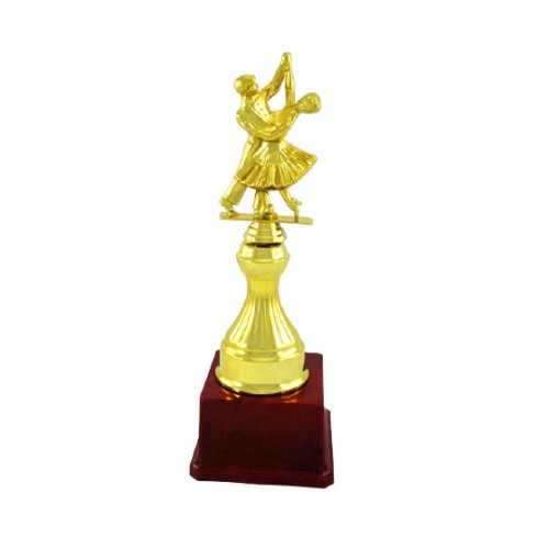 Couple Dance Fiber Trophy 