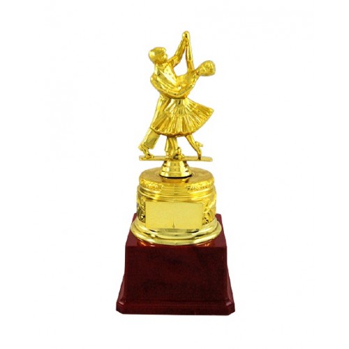 Dancing Couple Plastic Trophy 