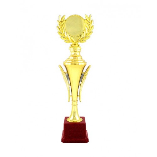 Gold Cone Fiber Trophy 