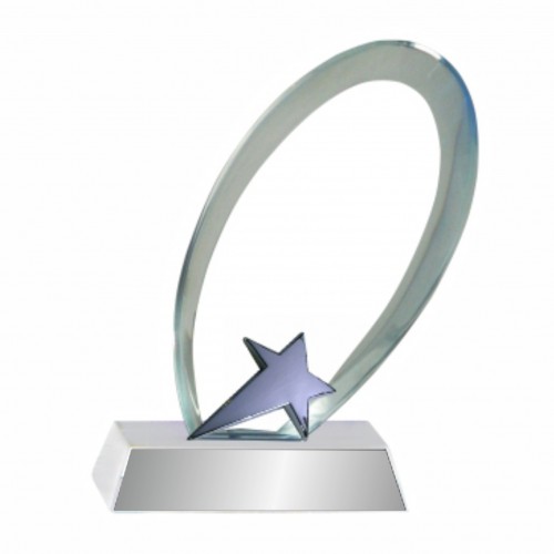 Turnaround Glass Trophy 
