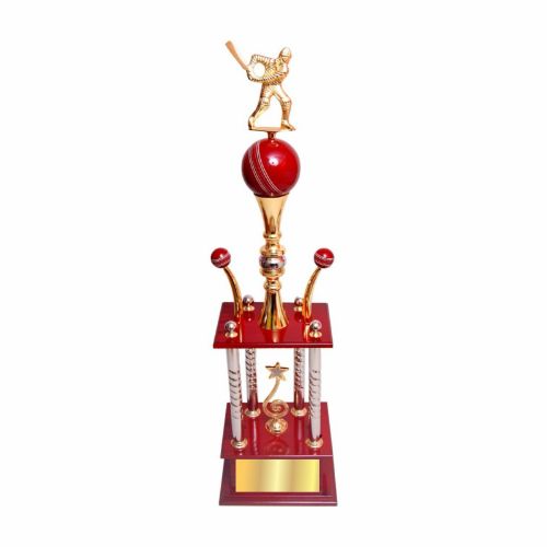 Cricket Best Batsman Metal Tower Trophy 