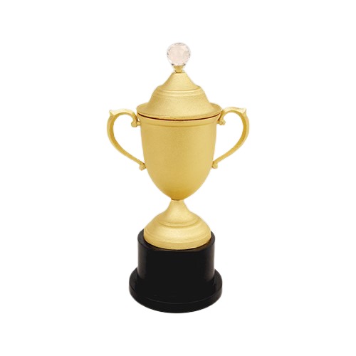 Gold Metal Cup with Diamond 