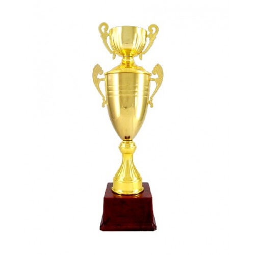 Open Close Chalice Metal Trophy 