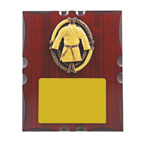 Karate Wooden Plaque 