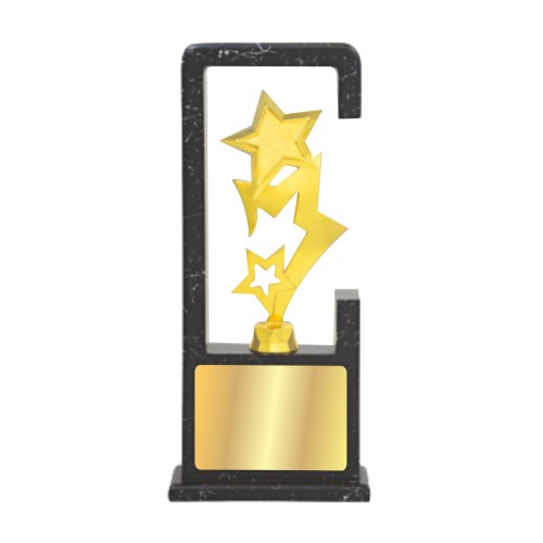 Stylish Star Wooden Award 